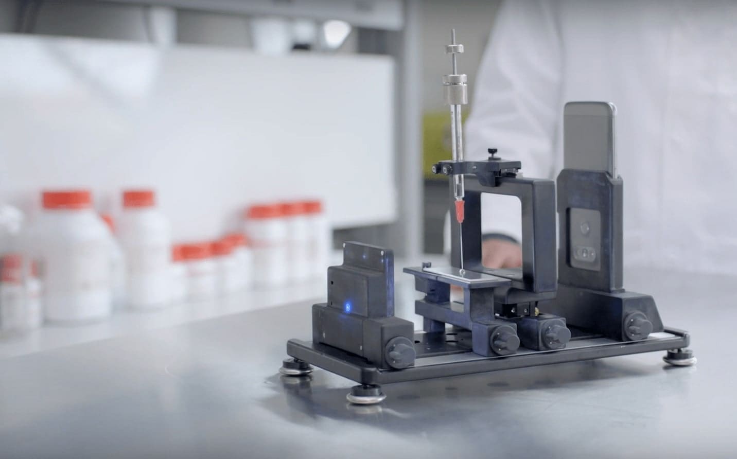 Droplet Lab — Surface Tension & Contact Angle Measurement