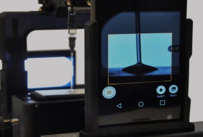 Droplet Lab – Surface Tension & Contact Angle Measurement