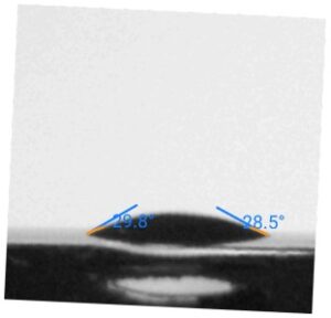 Out-of-focus droplets