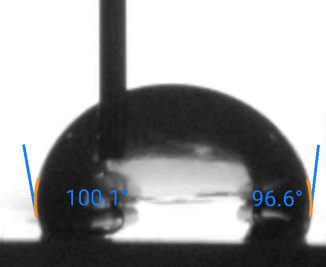 Developing Automatic Edge and Baseline Detection for Contact Angle Measurement