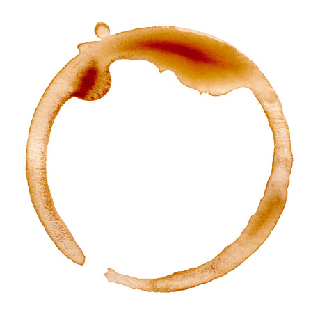 The Coffee-Ring Effect: Why Drying Drops Leave a Ring