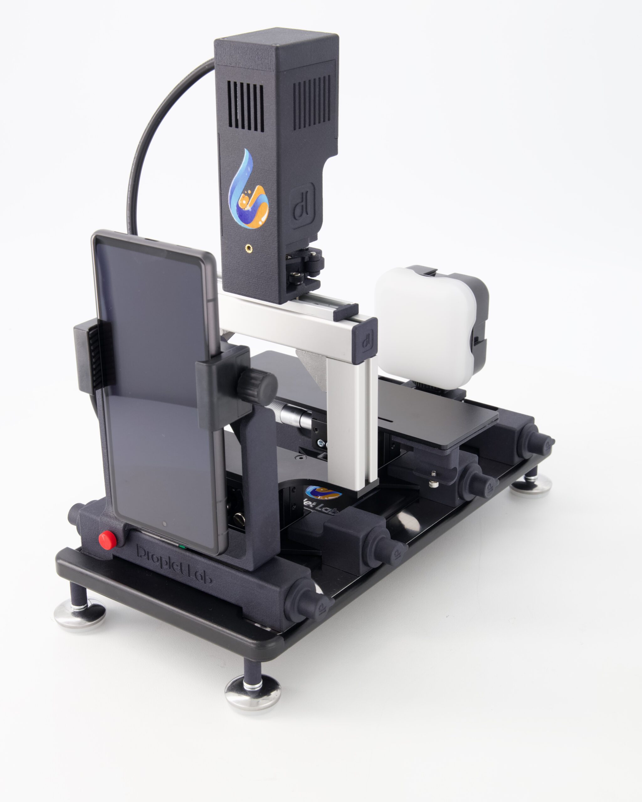 Product photo: a Droplet Lab Dropometer with automatic dropper. Not a photo of the client's lab.