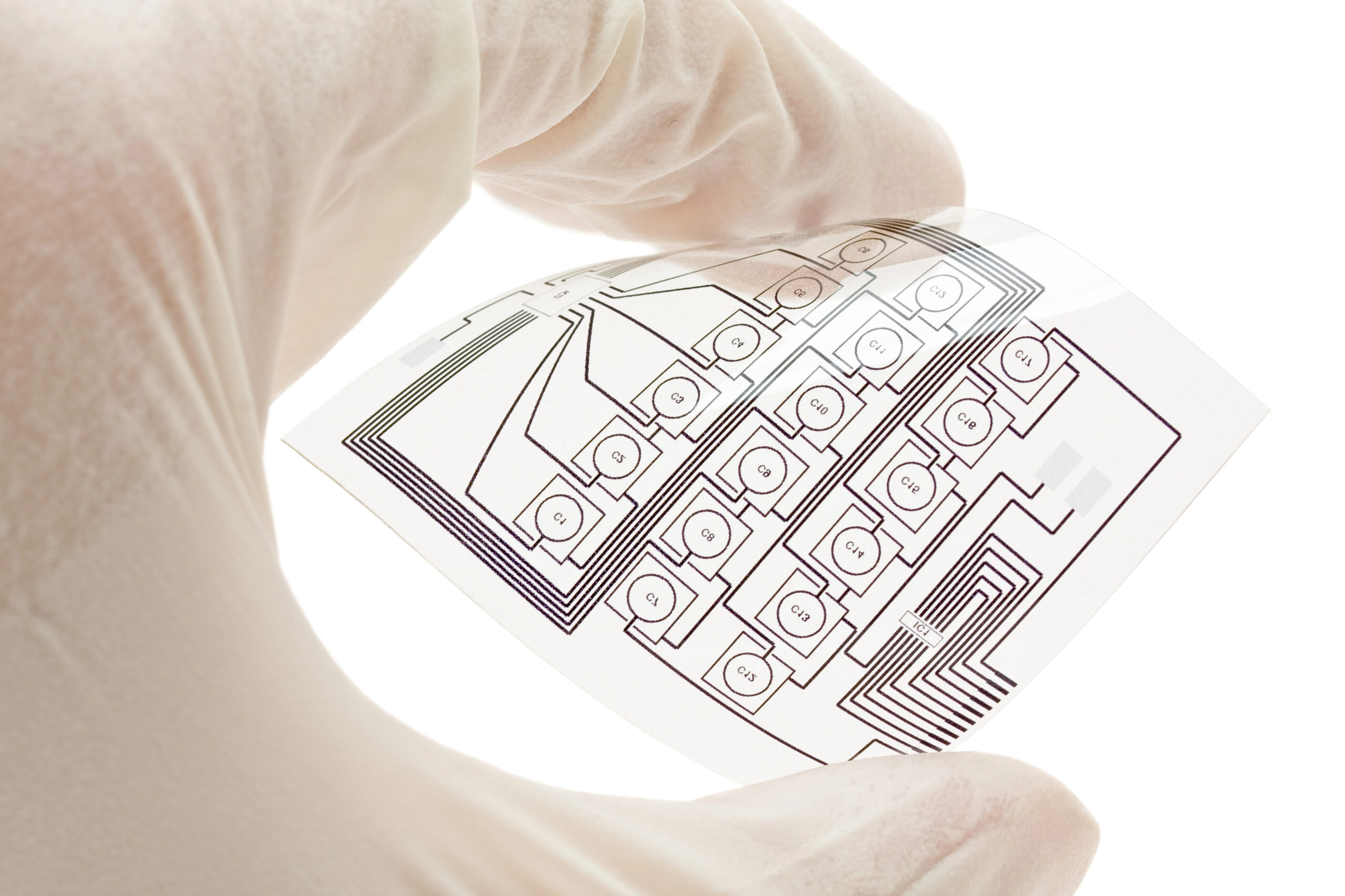 Flexible printed electric circuit — Photo